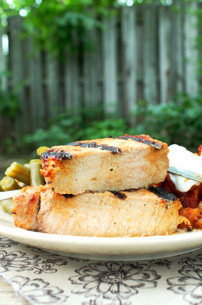 Perfectly Grilled Pork Chops Foodtastic Mom