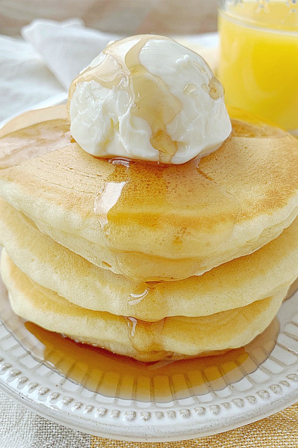 The Best Buttermilk Pancakes Foodtastic Mom