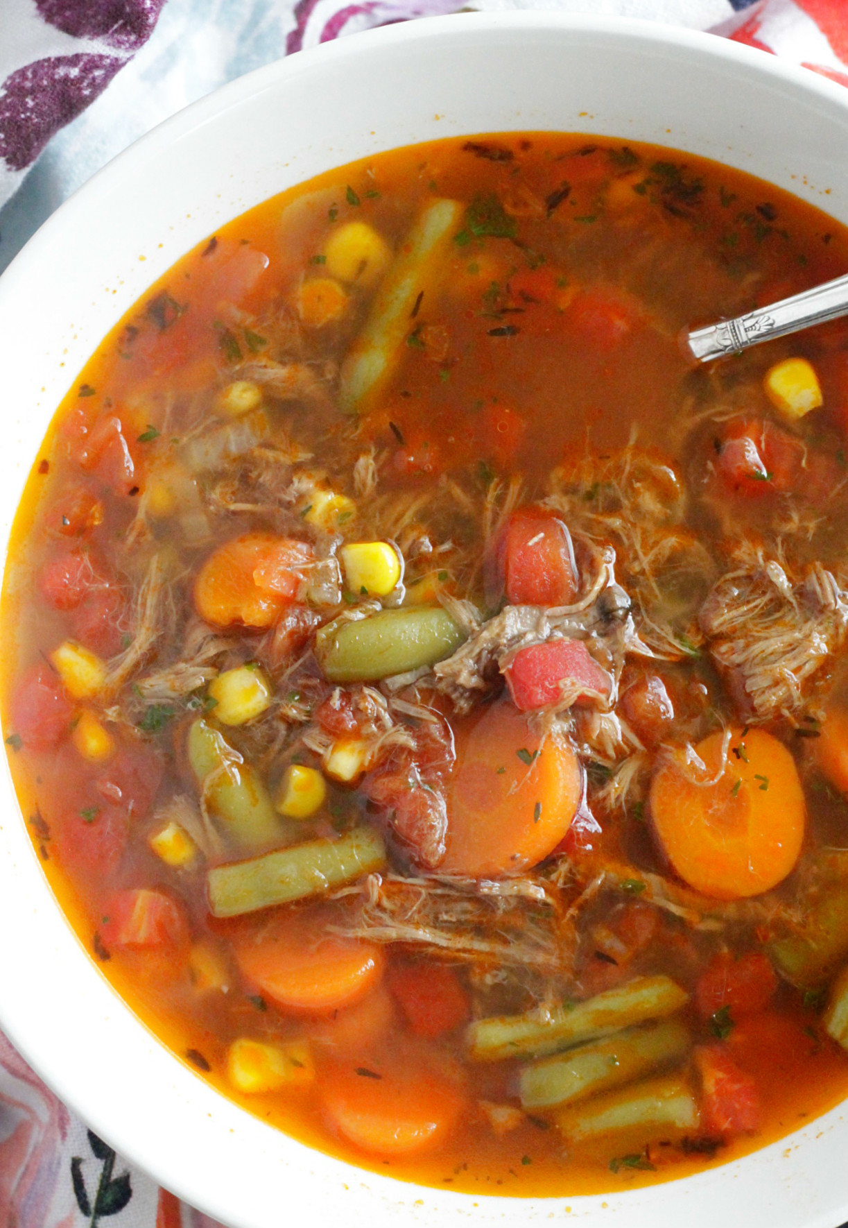 Beef Vegetable Soup Foodtastic Mom