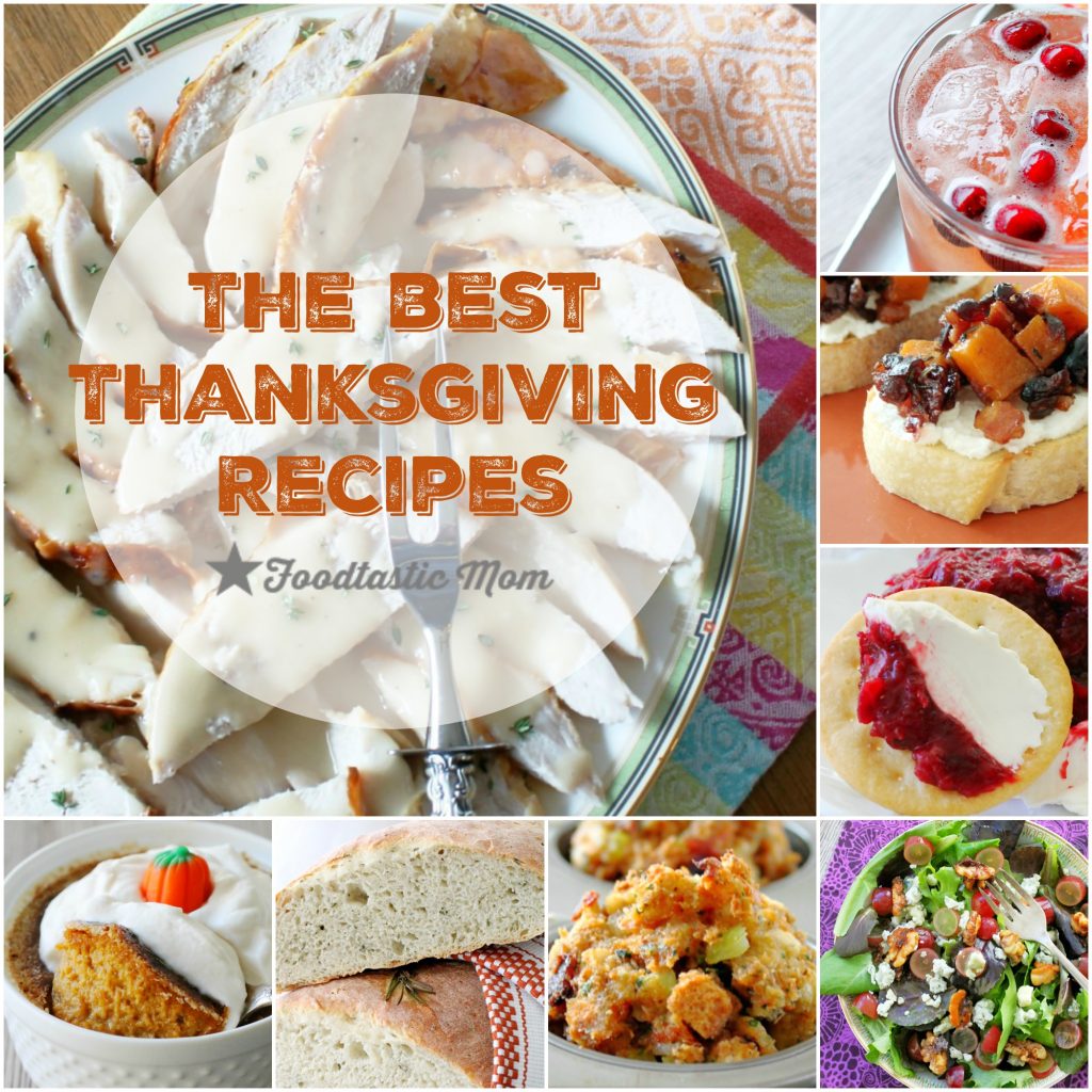 The Best Thanksgiving Recipes - Foodtastic Mom