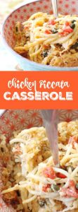 Chicken Piccata Casserole - Foodtastic Mom