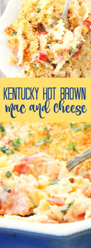 Kentucky Hot Brown Mac and Cheese - Foodtastic Mom