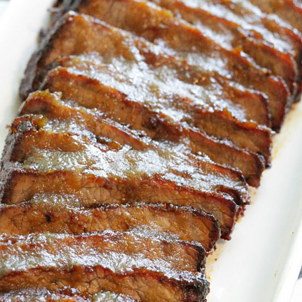 How to Grill Brisket - on a gas grill - Foodtastic Mom