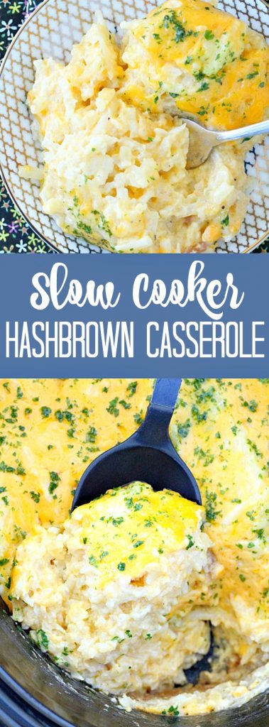 Slow Cooker Hashbrown Casserole - Foodtastic Mom