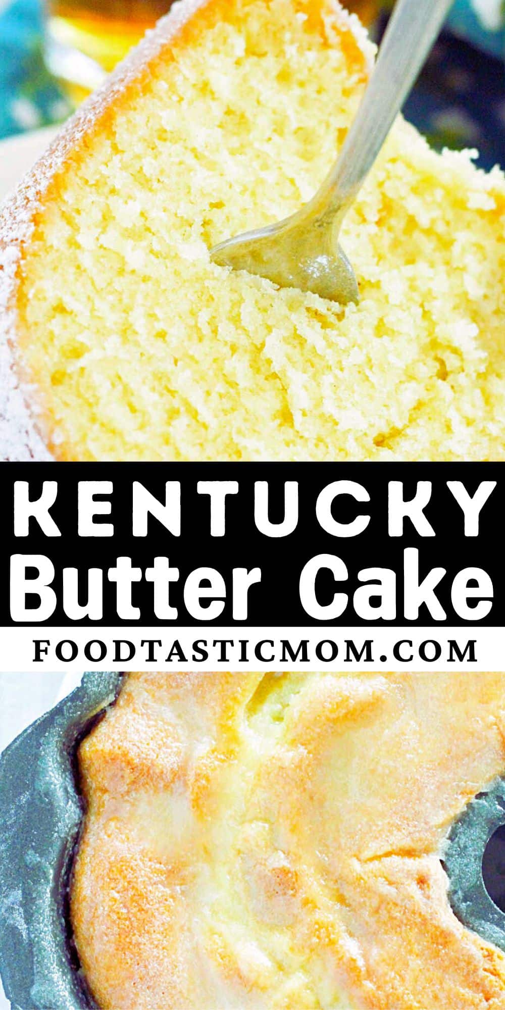 Bourbon Glazed Kentucky Butter Cake is a decadent and buttery bundt cake that takes just minutes to get into the oven. via @foodtasticmom