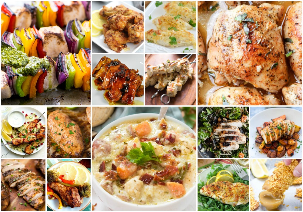 75 Easy Chicken Recipes - Foodtastic Mom