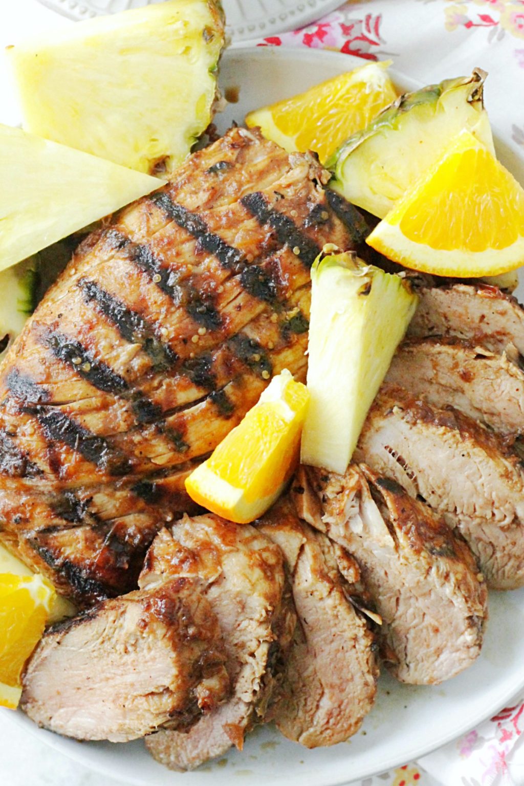 Al Pastor Grilled Pork Tenderloin - Foodtastic Mom