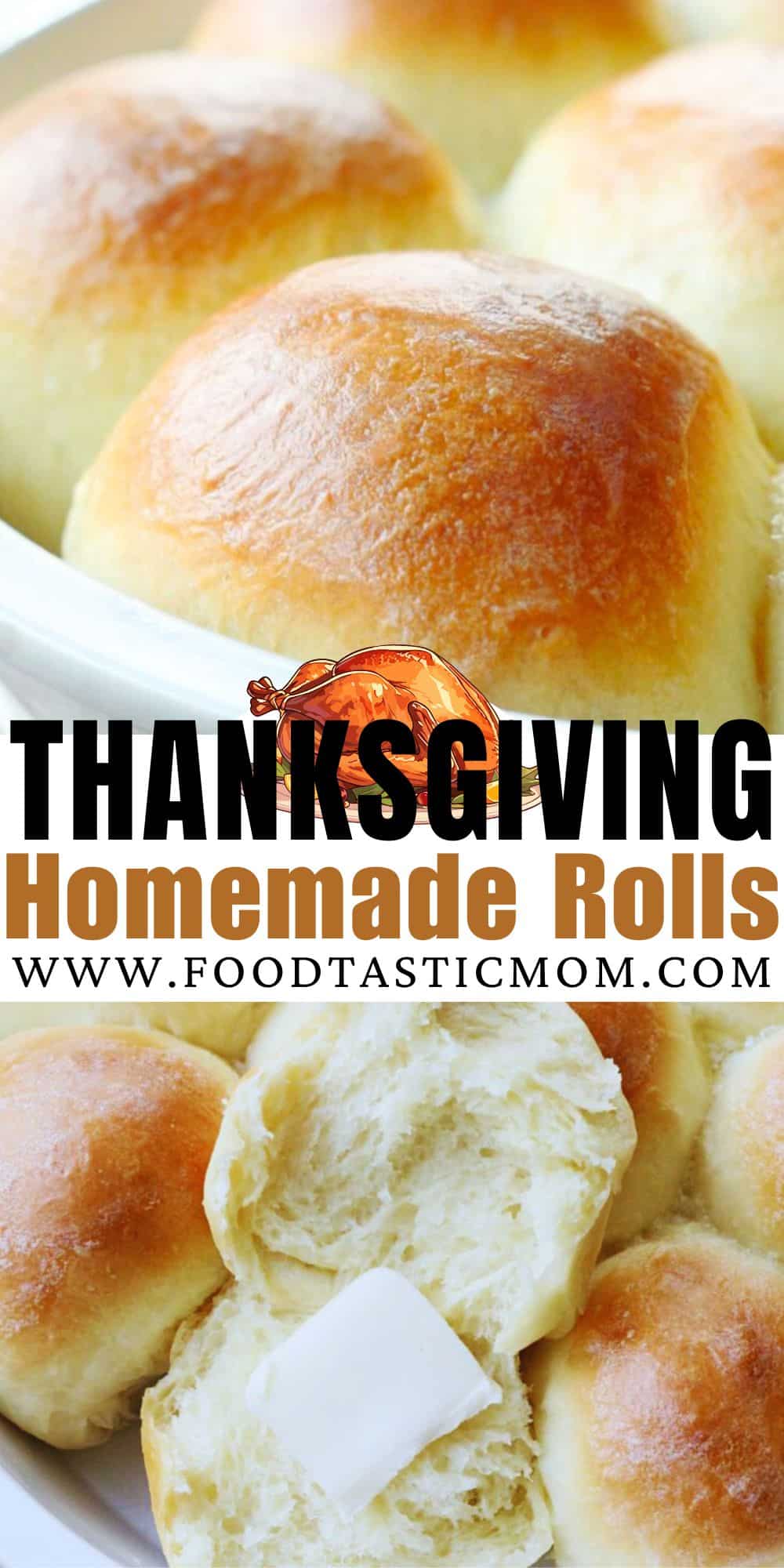 My Grandma's Dinner Rolls Recipe is practically fool-proof. It is the perfect dinner roll recipe for all your holiday meals. via @foodtasticmom