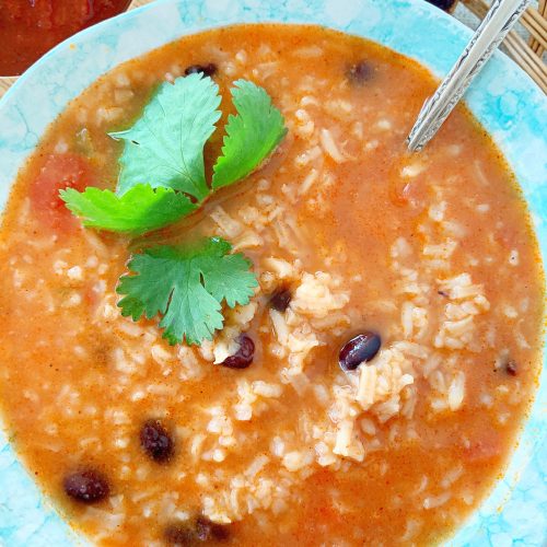 Mexican Chicken & Rice Soup