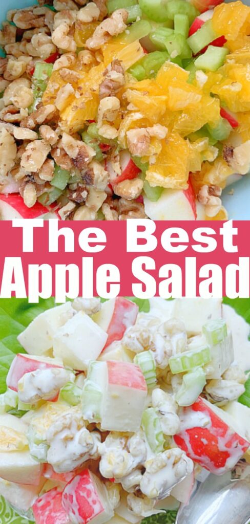 The Best Apple Salad - Foodtastic Mom