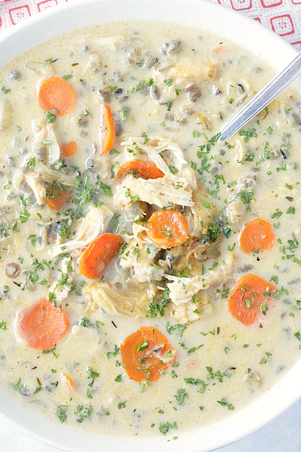 beer cheese chicken and wild rice soup