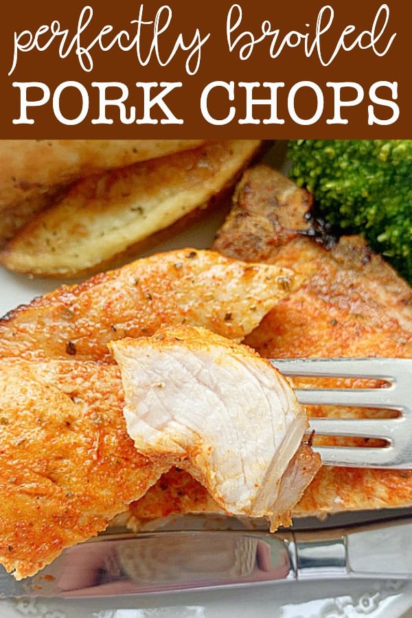 Broiled Pork Chops Foodtastic Mom