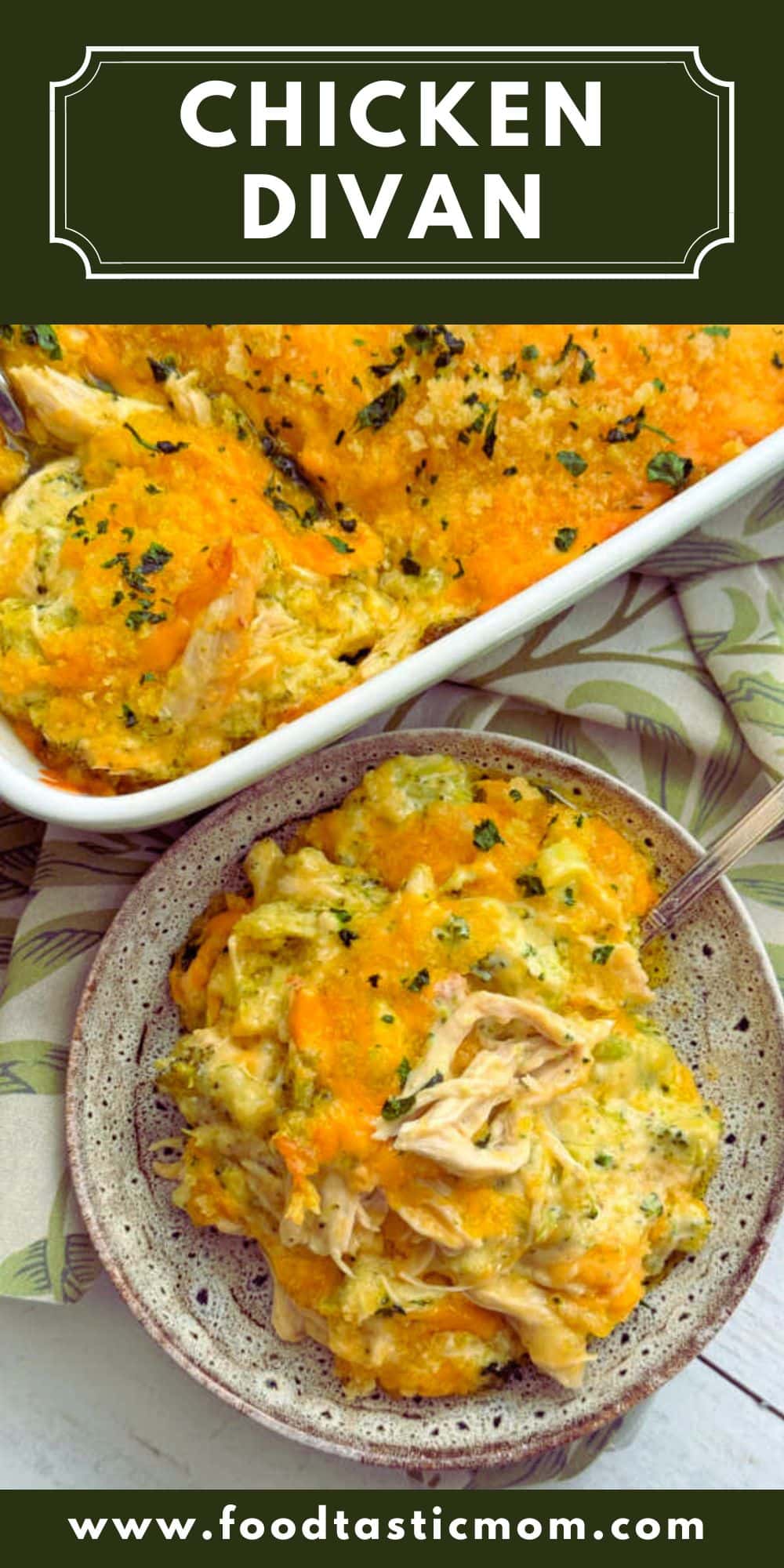 Chicken Divan | Foodtastic Mom #chicken #chickendivan #chickendinner #chickenrecipes via @foodtasticmom