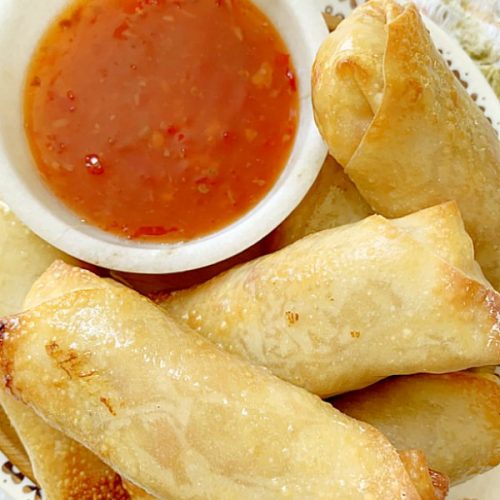 Air Fryer Egg Rolls - Foodtastic Mom