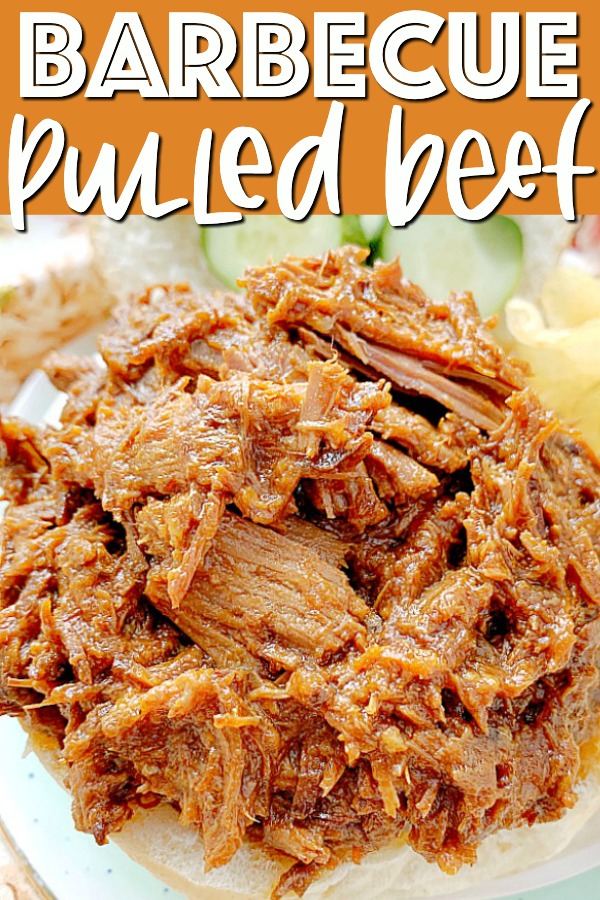 Barbecue Pulled Beef - Foodtastic Mom