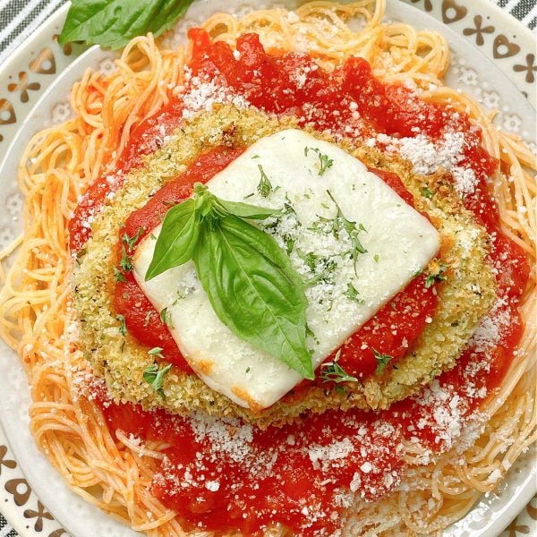 Air Fryer Chicken Parmesan - Foodtastic Mom