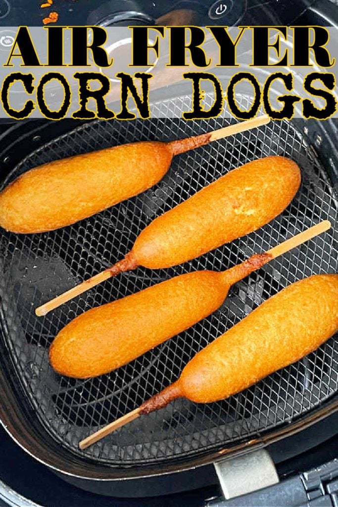 Air Fryer Corn Dogs - Foodtastic Mom