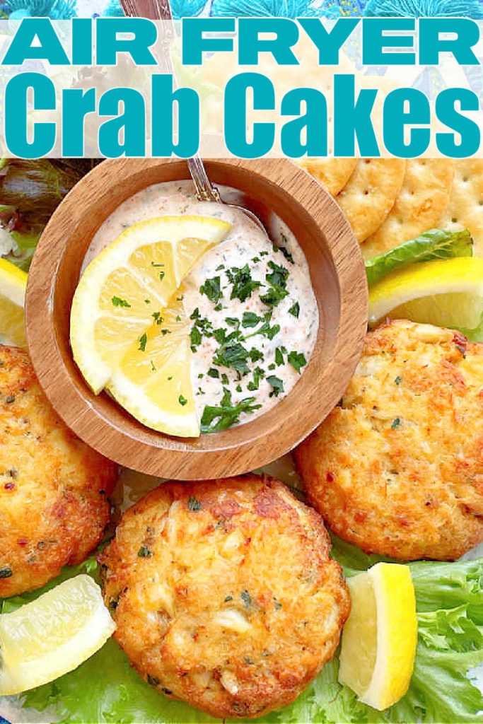 Air Fryer Crab Cakes - Foodtastic Mom