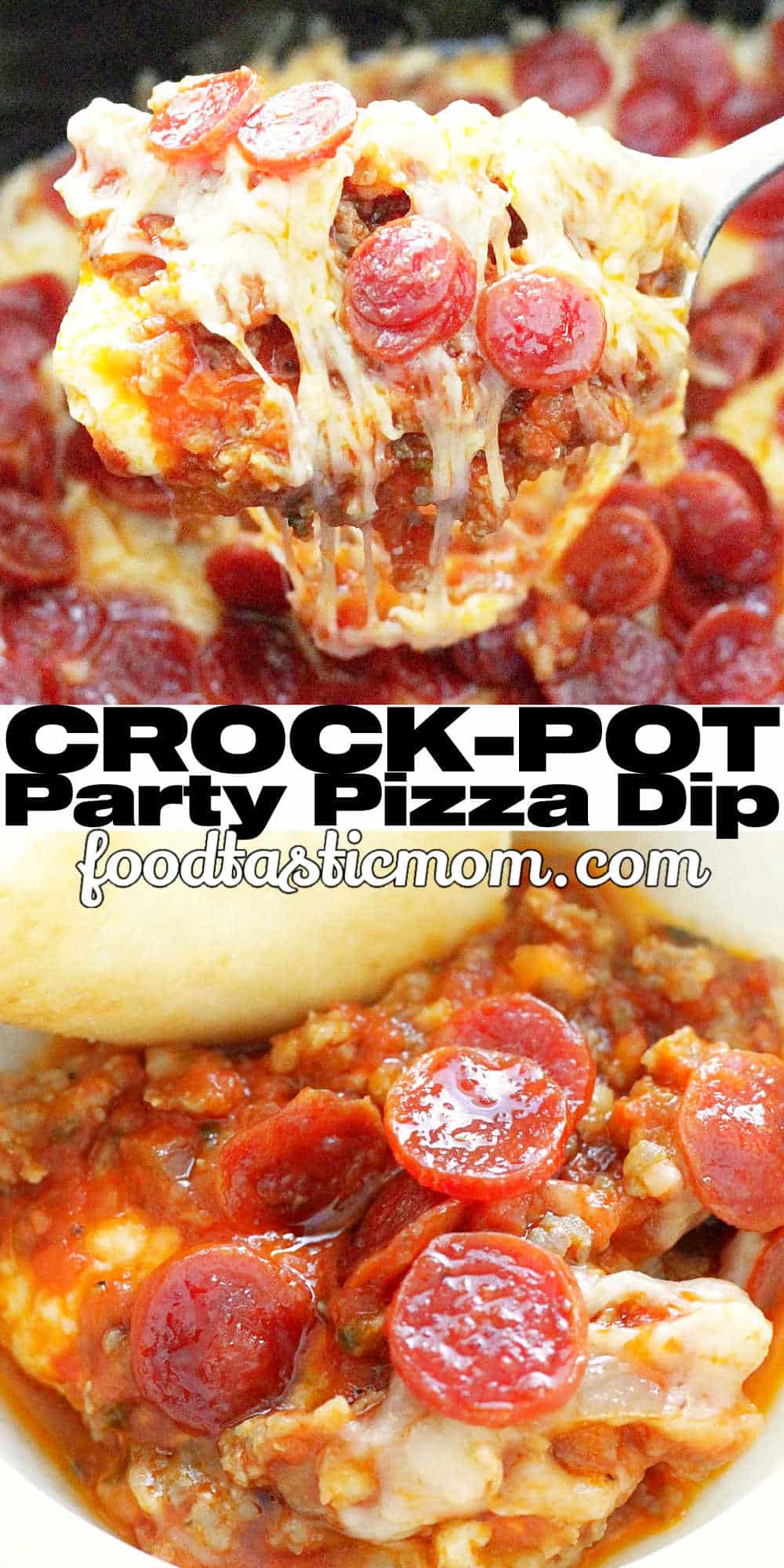 Crockpot Pizza Dip Recipe - The Cookie Rookie®
