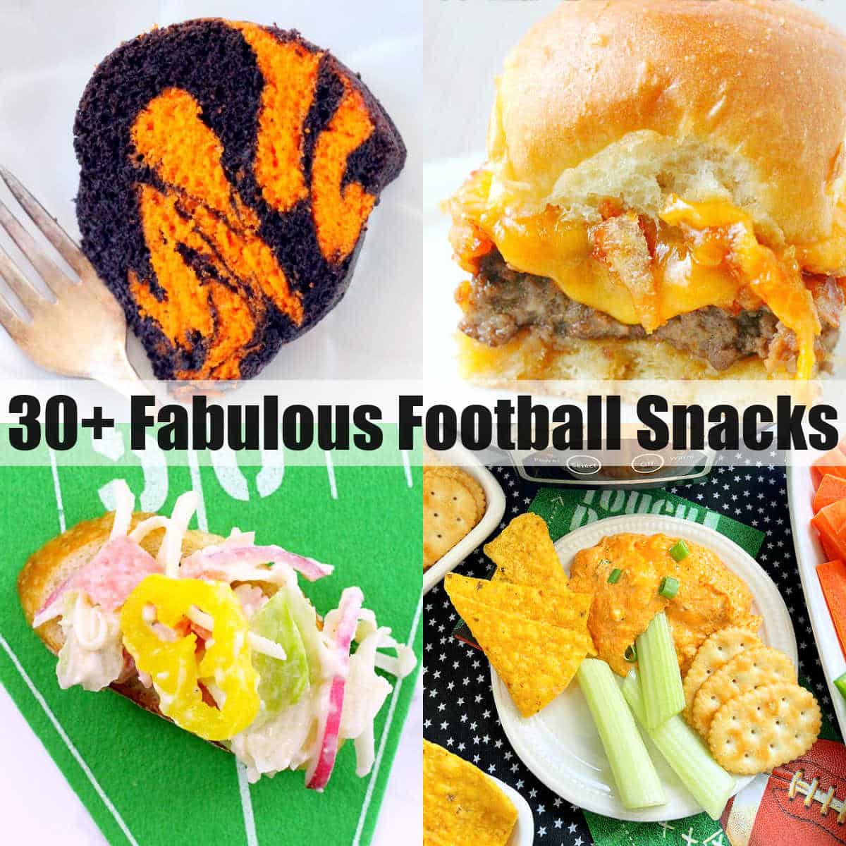 Bengals Football Game Day Platter Tailgate Super Bowl Party 