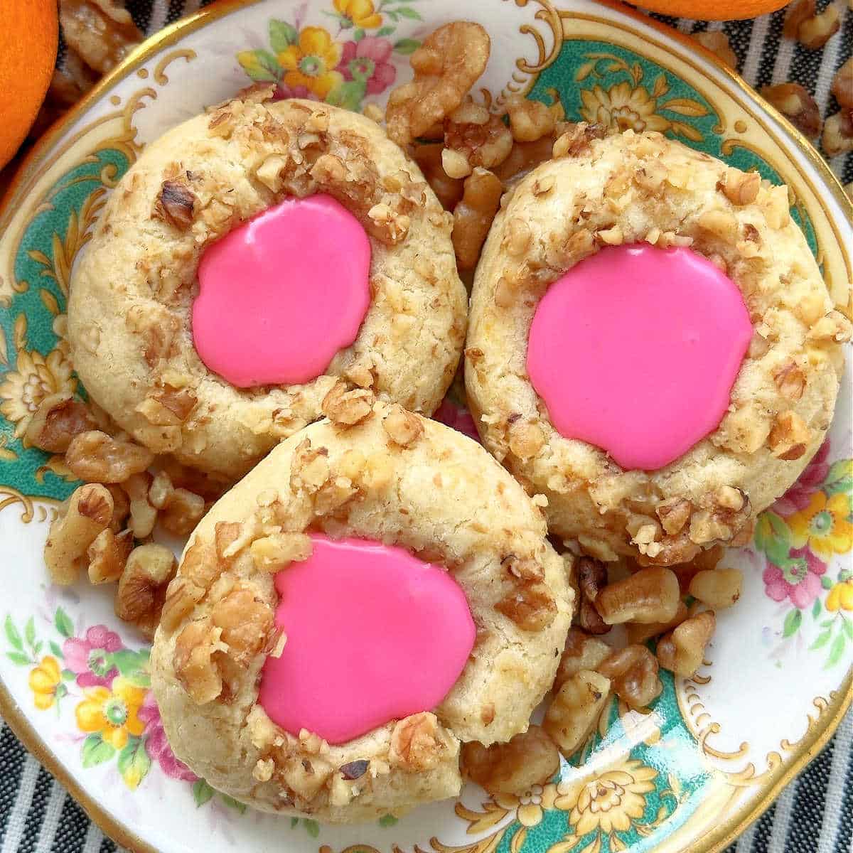 Thumbprint Cookies With Icing Foodtastic Mom 5712