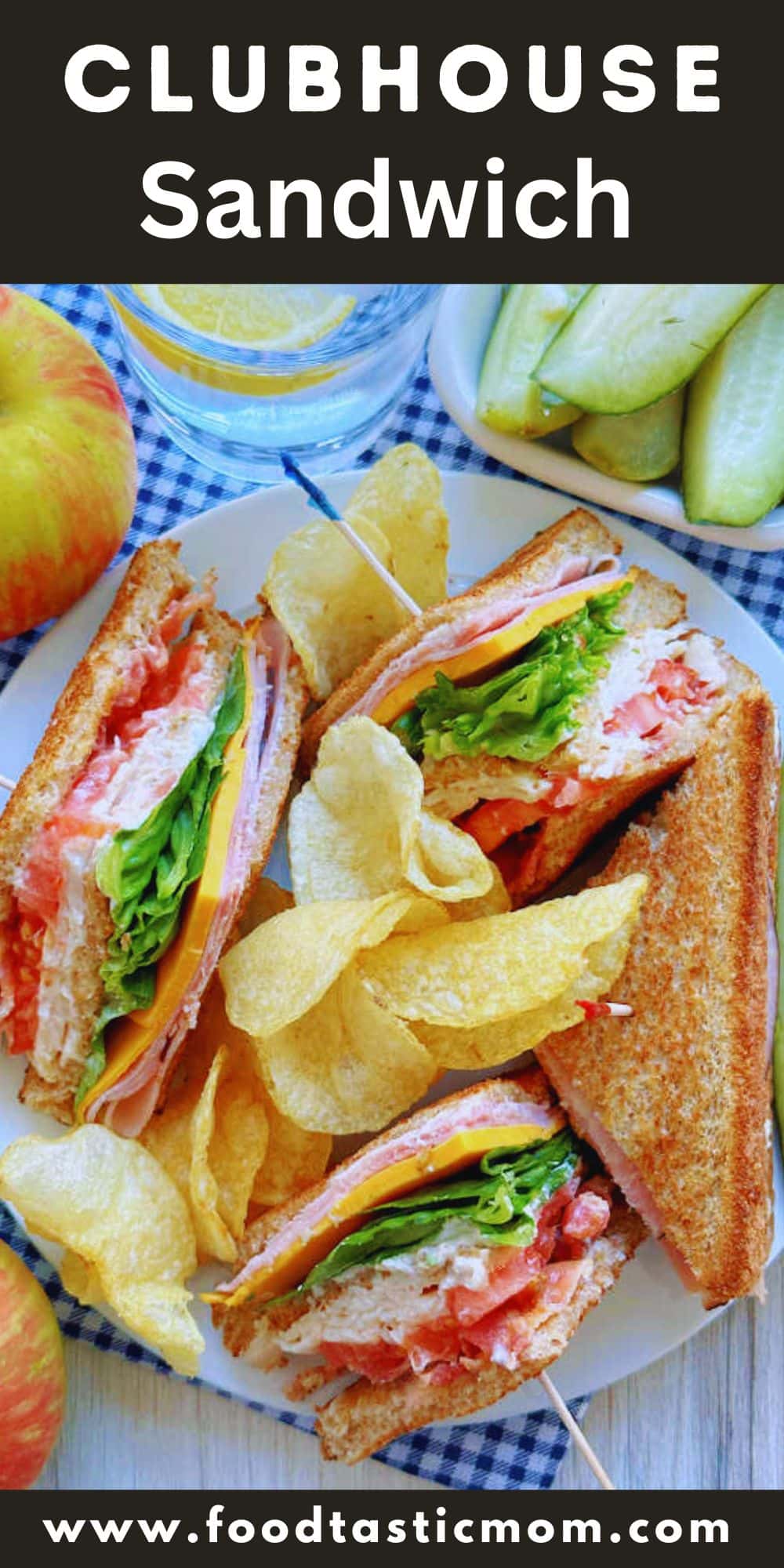 A classic club sandwich recipe with easy step by step instructions. Tarragon mayonnaise and buttery toast make this club sandwich the best. via @foodtasticmom