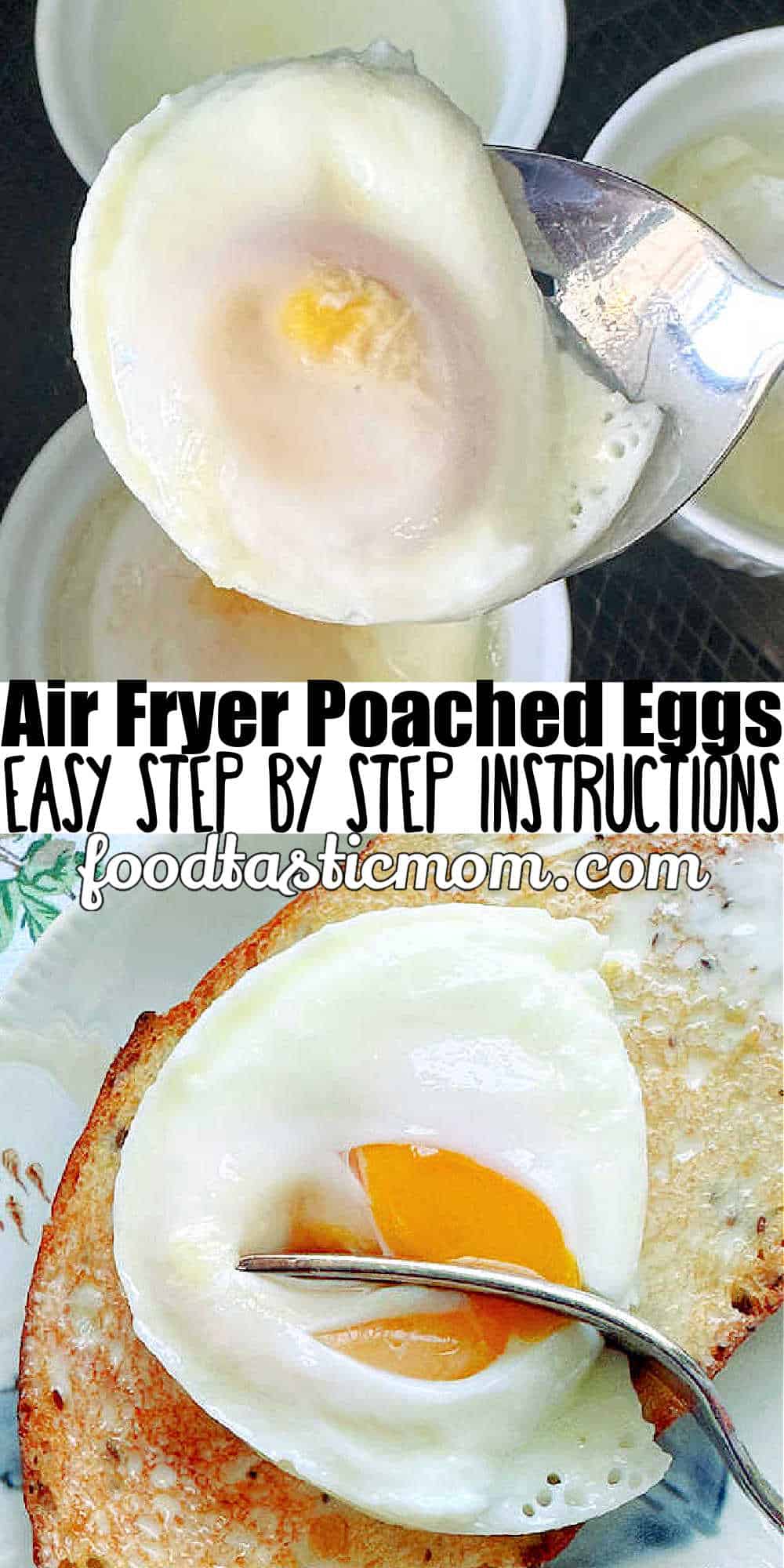 Air Fryer Poached Eggs - Daily Yum